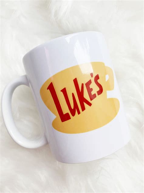 Lukes Diner Mug Big Mug Lukes Mug Lukes Diner Etsy