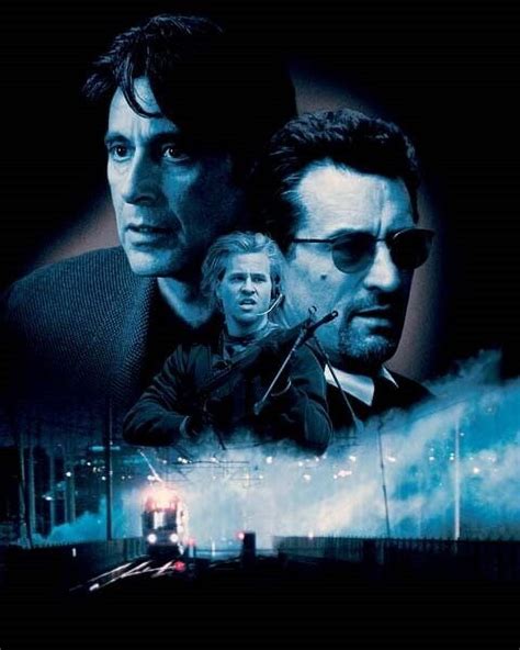 Heat Al Pacino Val Kilmer Robert De Niro Stunning Poster Art X Inch