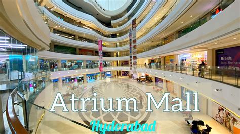 Atrium Shopping Mall Gachibowli Hyderabad Full Tour In 4K Hyderabad