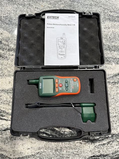 Extech MO290 Pinless Moisture Meter And Ir Thermometer EBay