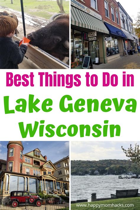 Top Things To Do In Lake Geneva Wisconsin With Kids Happy Mom Hacks