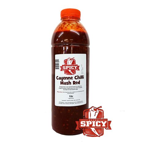 Cayenne Red Chilli Pepper Mash 1ltr To 1000ltr Ibc