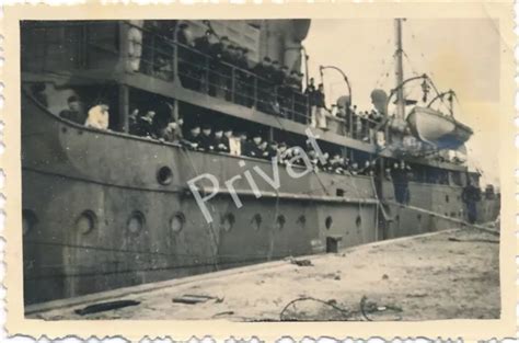 Foto Wkii Wehrmacht Matrosen U Boot Begleitschiff Lech Libau Liep Ja