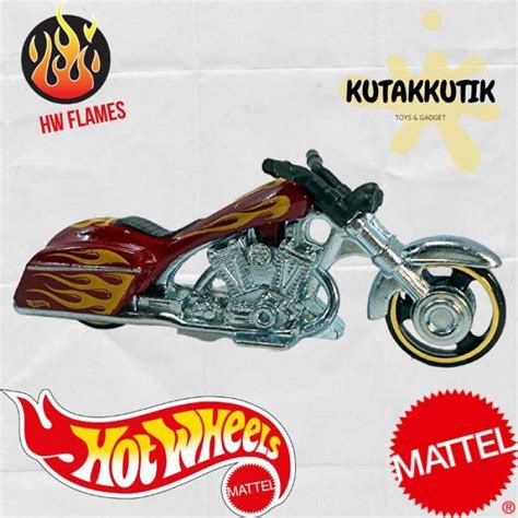 Jual Hot Wheels Bad Bagger Hotwheels Motor Tampo Api Hw Flames Di Seller Kutakkutik Pulo