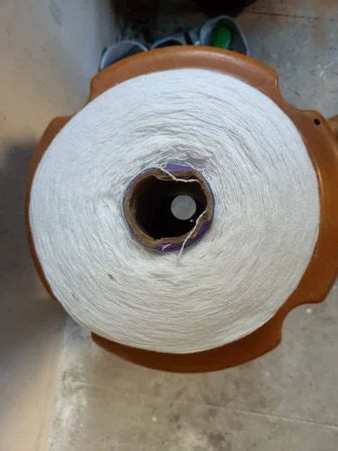 2 0 Plain White Flower Cotton Thread For Textile Industry At Rs 200