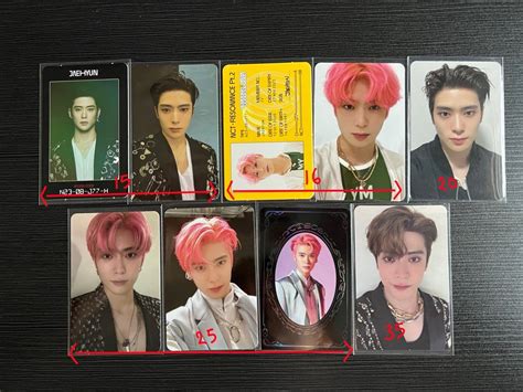 Nct Jaehyun Album Photocards Empathy Regulate Neozone Resonance