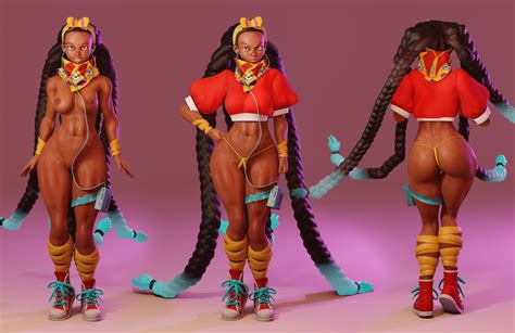 Kimberly Concept Art Street Fighter Art Gallery Hot Sex Picture