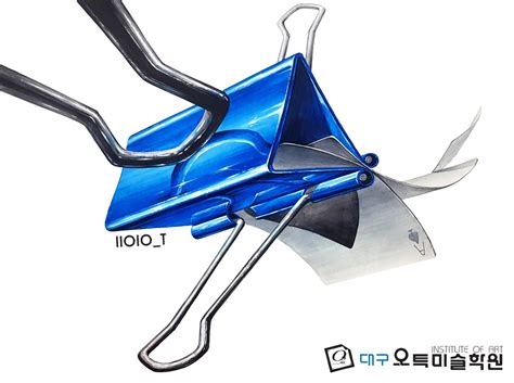 사무용 집게 개체표현3 집게 예술 디자인 새