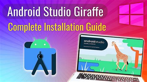 How To Install Android Studio Giraffe Youtube