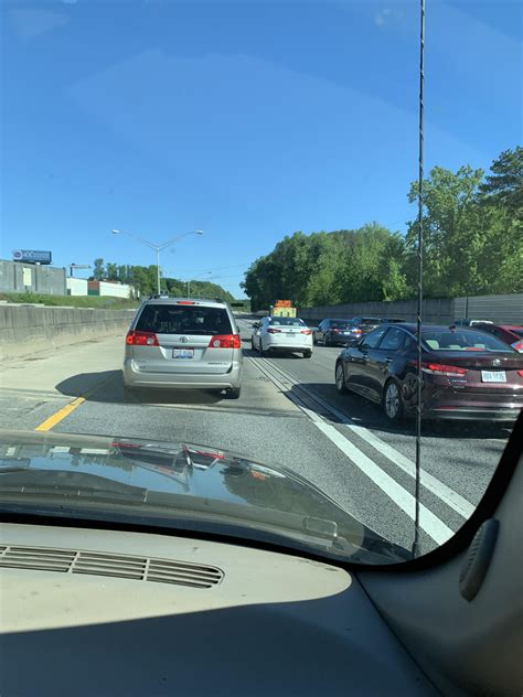 Hero vehicle pacing traffic on 75 N : r/Atlanta