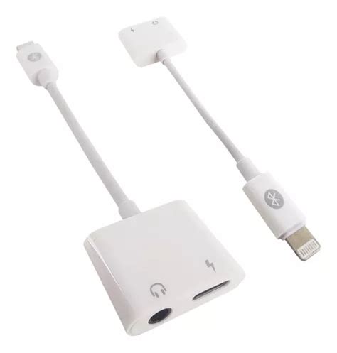 Adaptador Duplo Fone Carregador P2 Lightning Compatível para