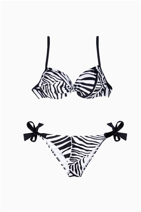 Ayyıldız Siyah Push Up Bikini Takımı Hızlı Kargo
