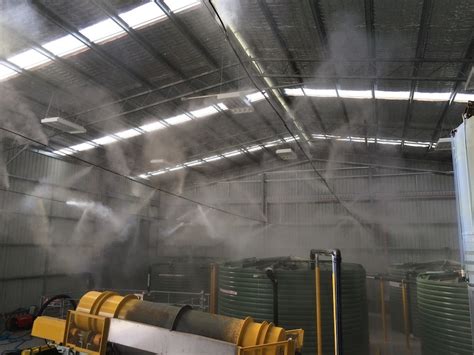 Misting System Eliminates Odours At Waste Treatment Facility Tecpro