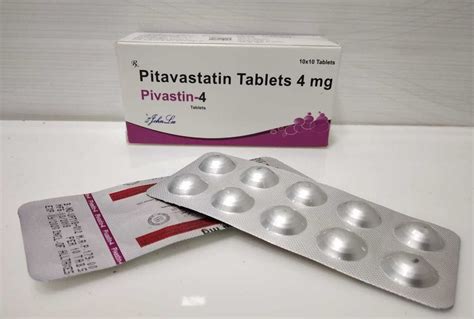 Johnlee Pitavastatin Tablets 10x10 Tabs Alu Alu 2 Mg4 Mg At Rs 140