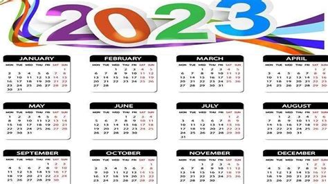 Kalender 2023 Daftar Cuti Bersama Dan Hari Besar Dan Libur Nasional