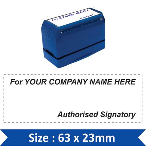 Trodat Flashy Authorised Signatory Stamp Stampmart