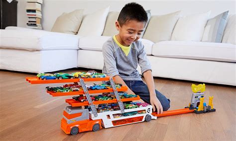 Hot Wheels Mega Ciężarówka Transporter Pojazdy tory i garaże Sklep internetowy al to