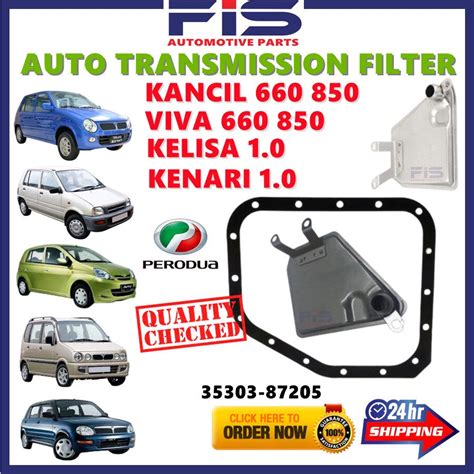 Fis Auto Gearbox Filter Perodua Kancil Viva Kenari Kelisa