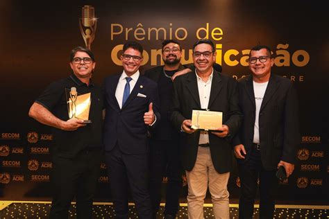 Em noite de gala para o jornalismo acreano 1º Prêmio de Comunicação do