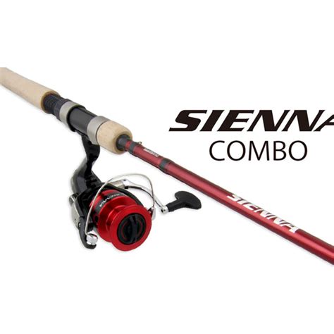 Shimano Sienna Spinning Rod And Reel Combo Natural Sports The