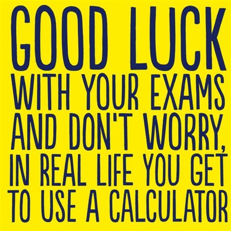 Funny Good Luck With Your Exams Card Moonpig