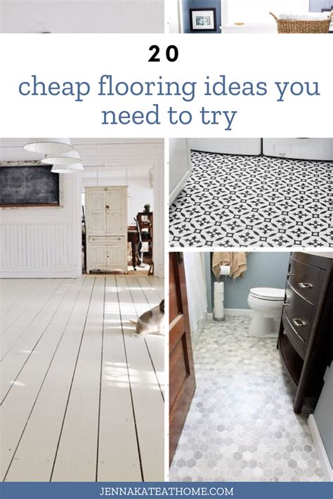 20 Cheap Flooring Ideas That Are Beautiful In 2024 Cheap Flooring