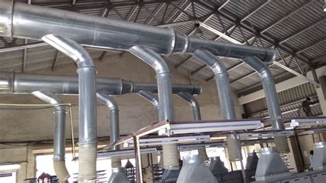 Stainless Steel Round Air Ducting System For Industrial Use Rs 350 Piece Id 13421364991