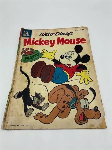 VINTAGE DELL WALT Disneys Mickey Mouse No 50 Comic Book 1 99 PicClick UK