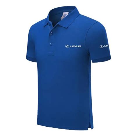 Polo Shirt Lexus Logo Casual Solid Shirt Short Sleeve Cotton Printed Polos In Polo From Mens