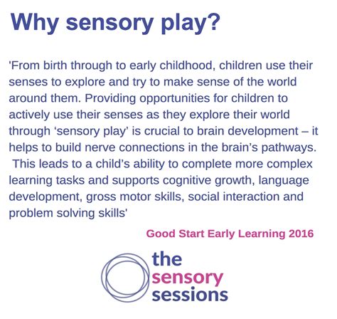 Benefits of Sensory Play - The Sensory Sessions