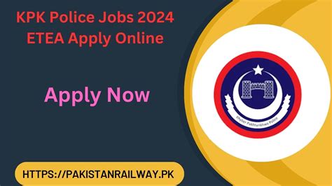 Kpk Police Jobs Etea Apply Online