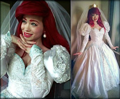 Wedding dresses: picture of ariel's wedding dress