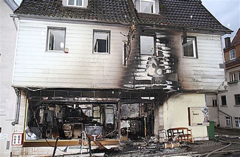 Fotostrecke Besigheim Mehrfamilienhaus Nach Brand Unbewohnbar