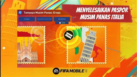 Fifa Mobile Cara Menyelesaikan Misi Paspor Musim Panas Eropa