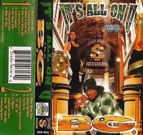 Bg Its All On U Vol 2 1997 Cassette Discogs