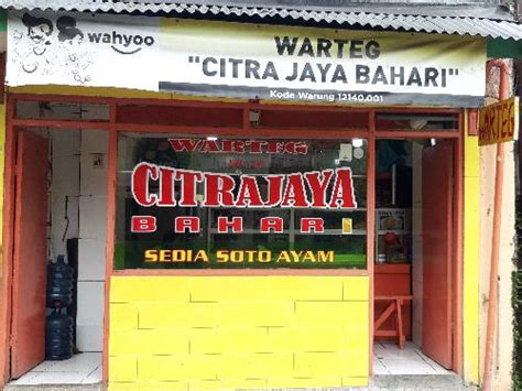 Daftar Harga Menu Delivery Warteg Citra Jaya Bahari Jakarta Terbaru