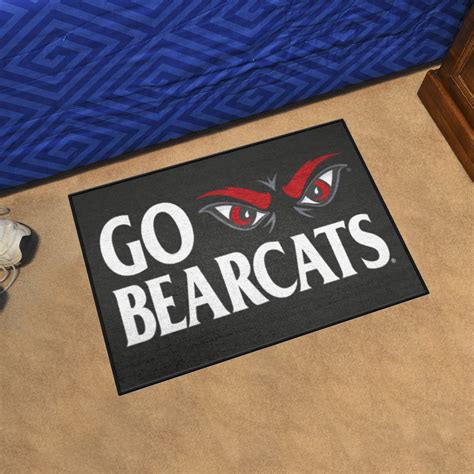 Cincinnati Bearcats Starter Mat Slogan 19 X 30