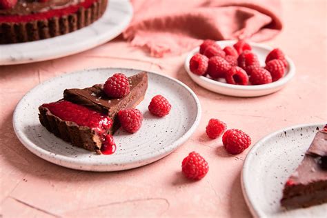 Chocolate Raspberry Tart — Knead Bake Cook