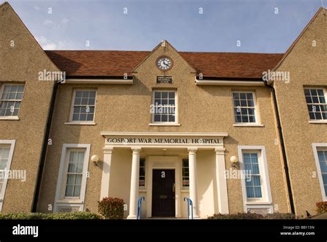 Gosport War Memorial Hospital, Gosport, Hampshire, UK Stock Photo - Alamy