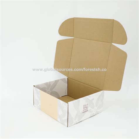 Buy Wholesale China Wholesale Recycled Custom Logo White Corrugated