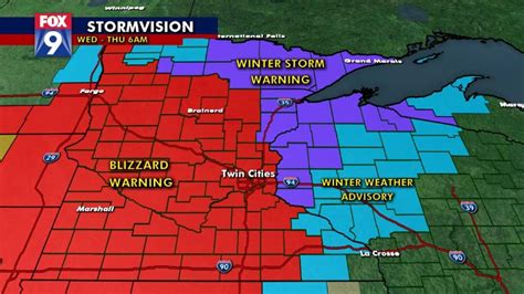 Strong Winds Snow Trigger Blizzard Warning For Twin Cities Metro Area