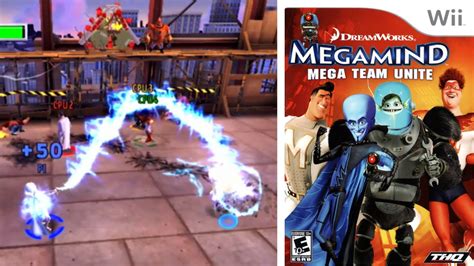 Megamind Mega Team Unite Wii Gameplay Youtube