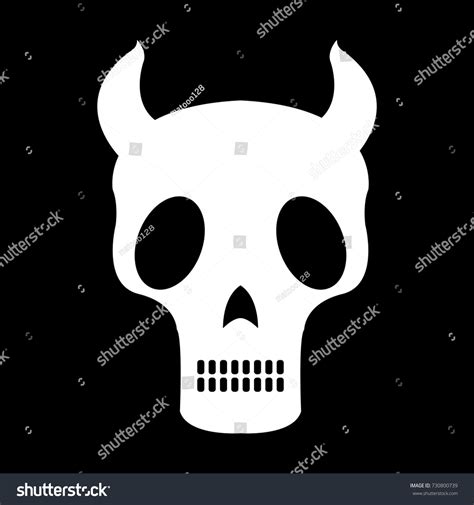 Skeleton Skull Vector Stock Vector (Royalty Free) 730800739 | Shutterstock