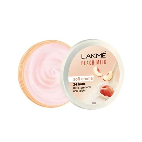 Buy Lakme Peach Milk Soft Creme Moisturizer 65 G Online Purplle