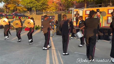 Nccu Drumline Performs With Disney On The Yard 2023 Youtube