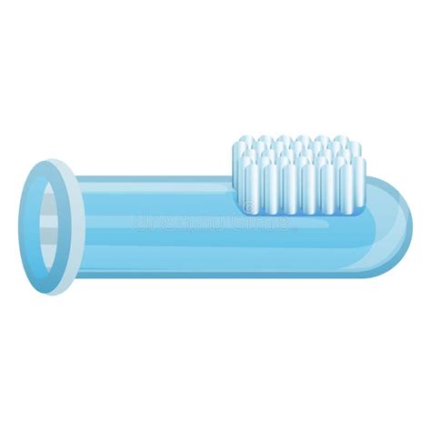 Ic Ne De Tube De Verre De Brosse Dents Style De Bande Dessin E