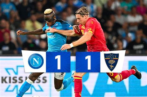 Il Napoli S Incarta Col Lecce Colombo Trova Il Jolly E Al Maradona Si