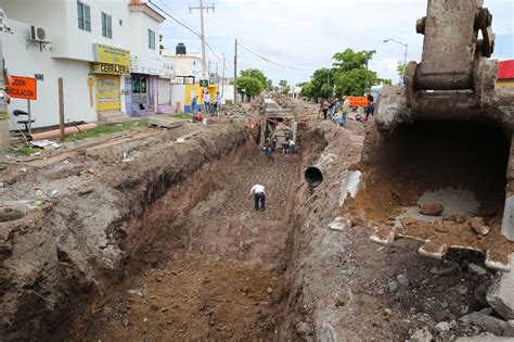 Anuncian el cierre de calles por la construcción del Colector Pluvial