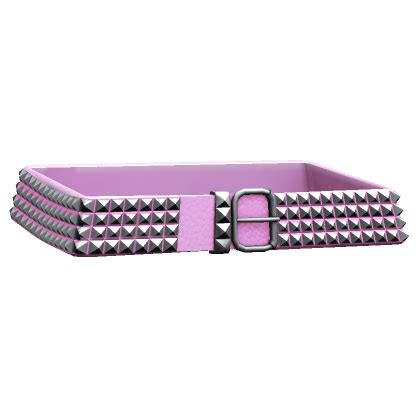 Pink Y K Studded Belt Roblox Item Rolimon S