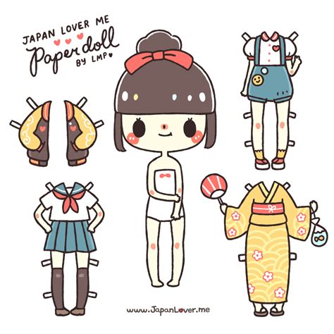 Japan Lover Me Store Paper Doll Paper Dolls Vintage Paper Dolls